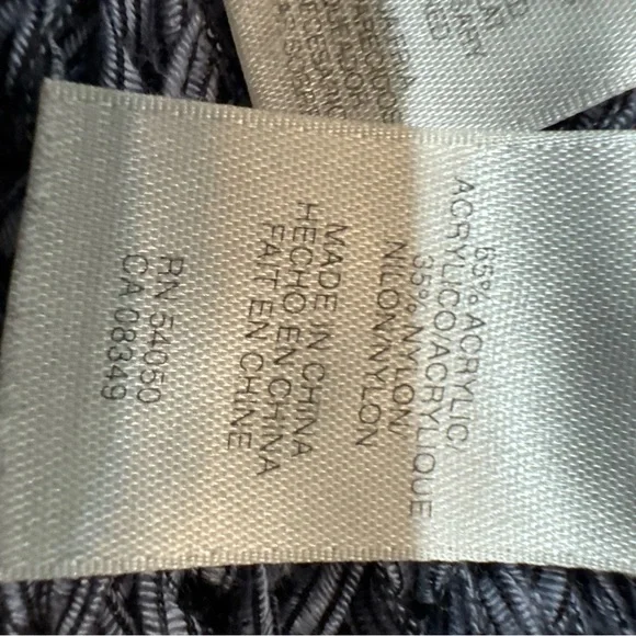 Jones New York Collection Petite Small Open Front Chunky Knit Cardigan Sweater - Picture 9 of 10